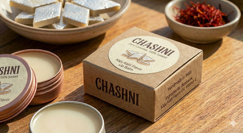 Chashni Kaju Katli 100% Herbal & Eatable Kiss Balm
