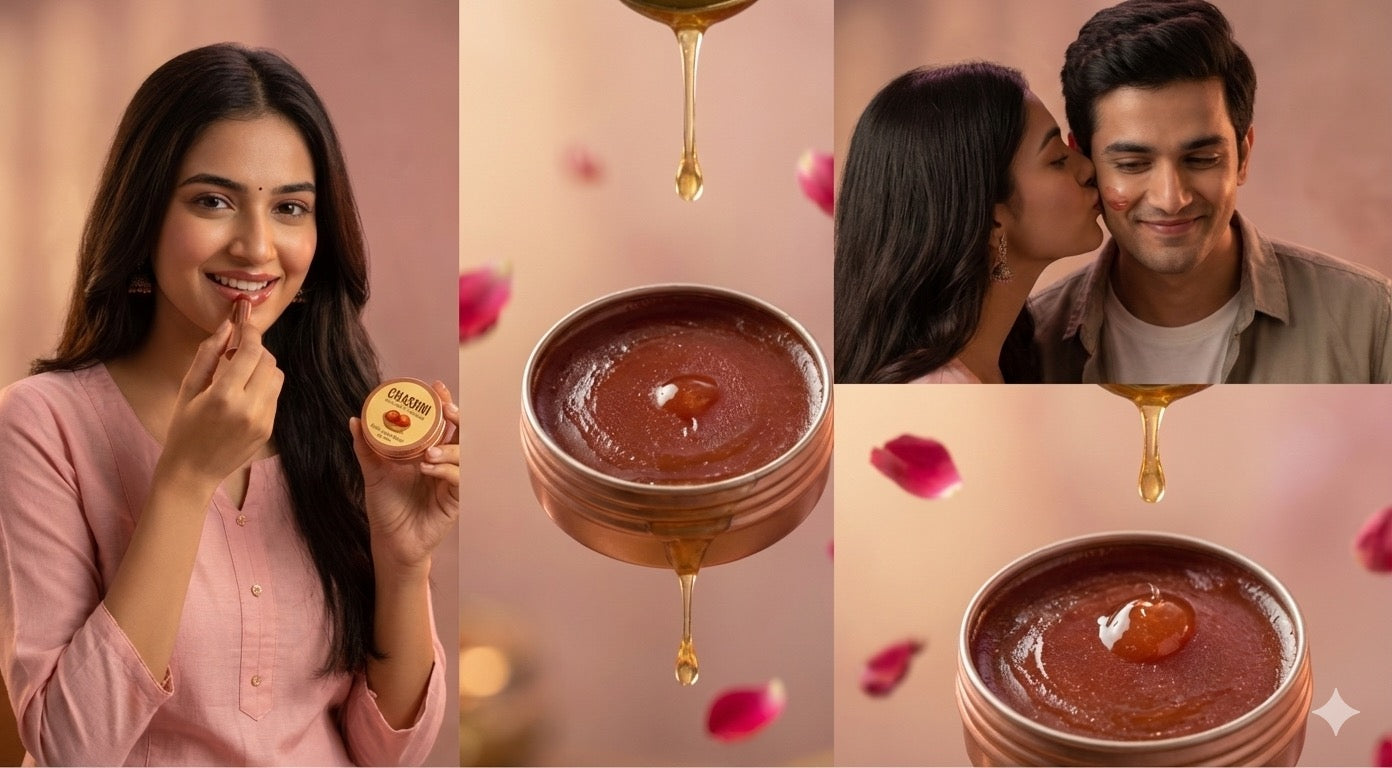 Chashni Gulab Jamun 100% Herbal & Eatable Kiss Balm