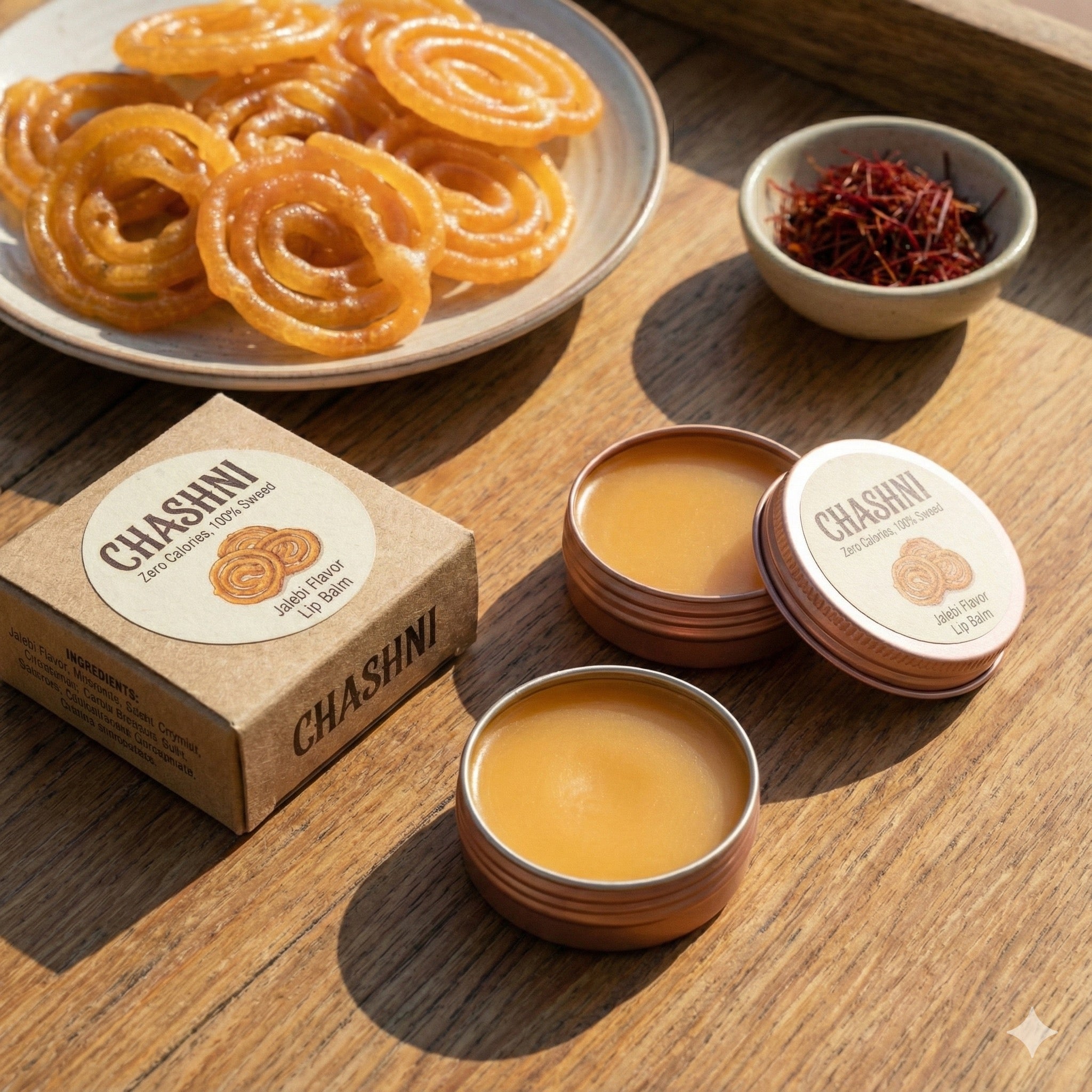 Chashni Jalebi 100% Herbal & Eatable Kiss Balm
