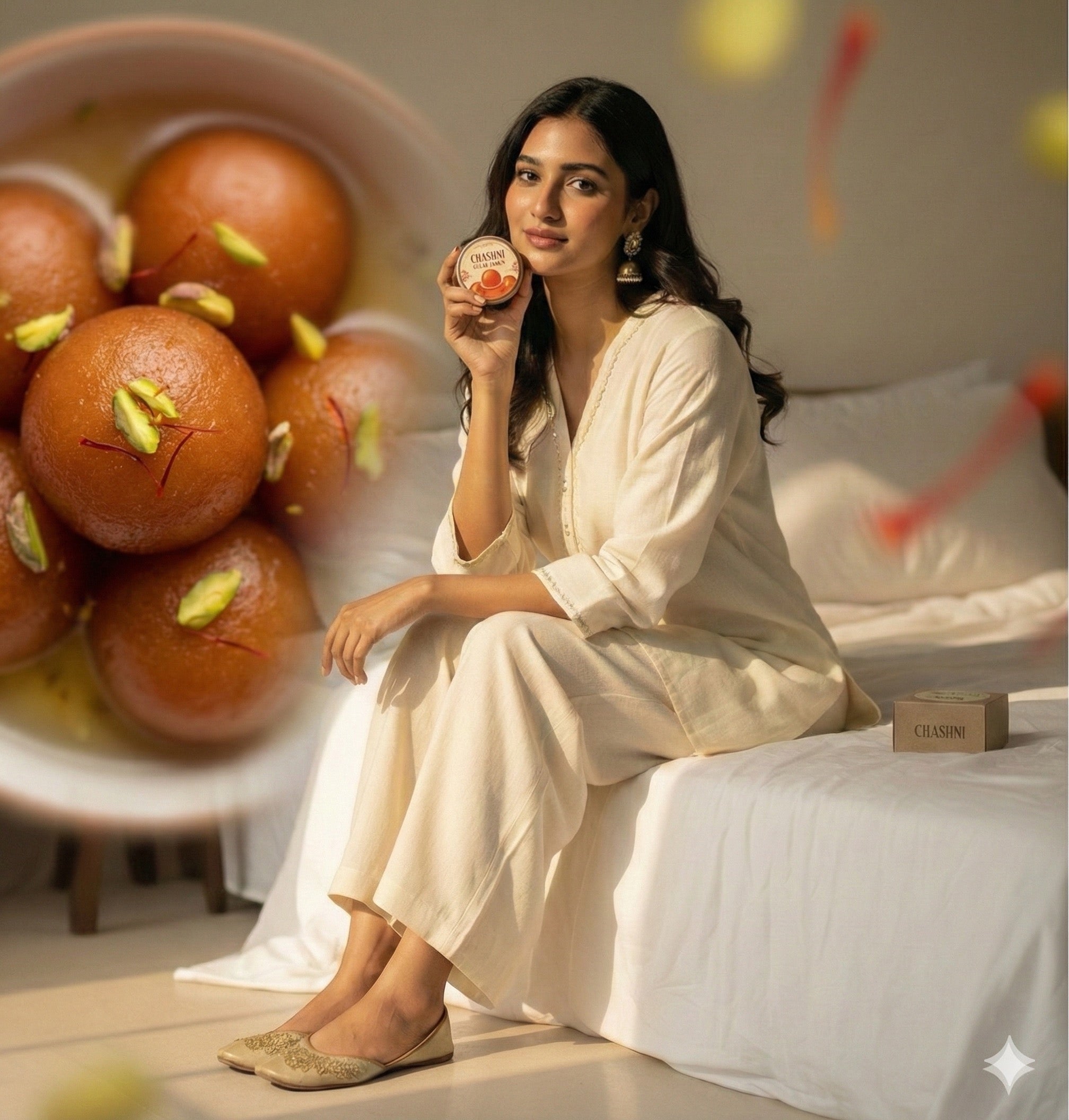Chashni Gulab Jamun 100% Herbal & Eatable Kiss Balm