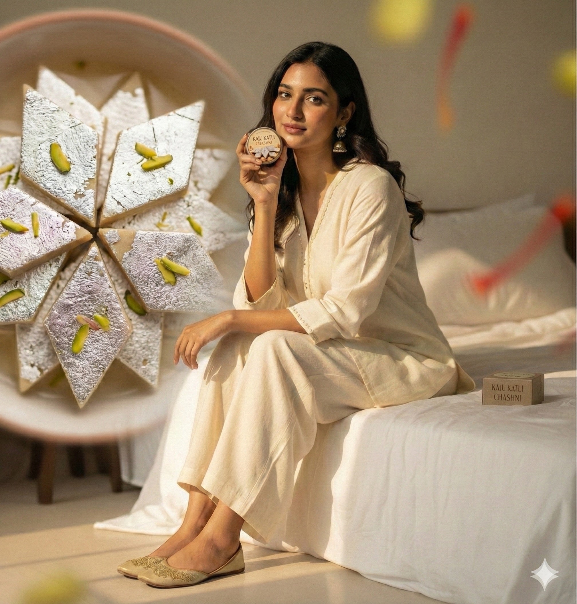 Chashni Kaju Katli 100% Herbal & Eatable Kiss Balm